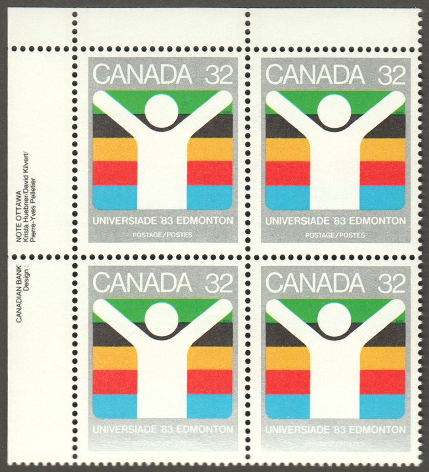 Canada Scott 981 MNH PB UL (A7-16)